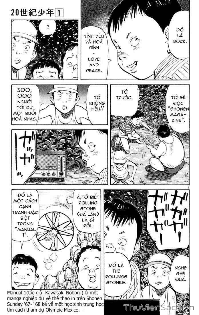 Truyện Tranh Những Chàng Trai Thế Kỉ 20 trang 2