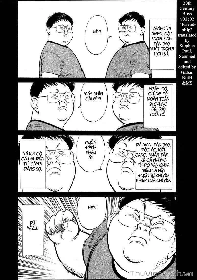 Truyện Tranh Những Chàng Trai Thế Kỉ 20 - 20Th Century Boys trang 2