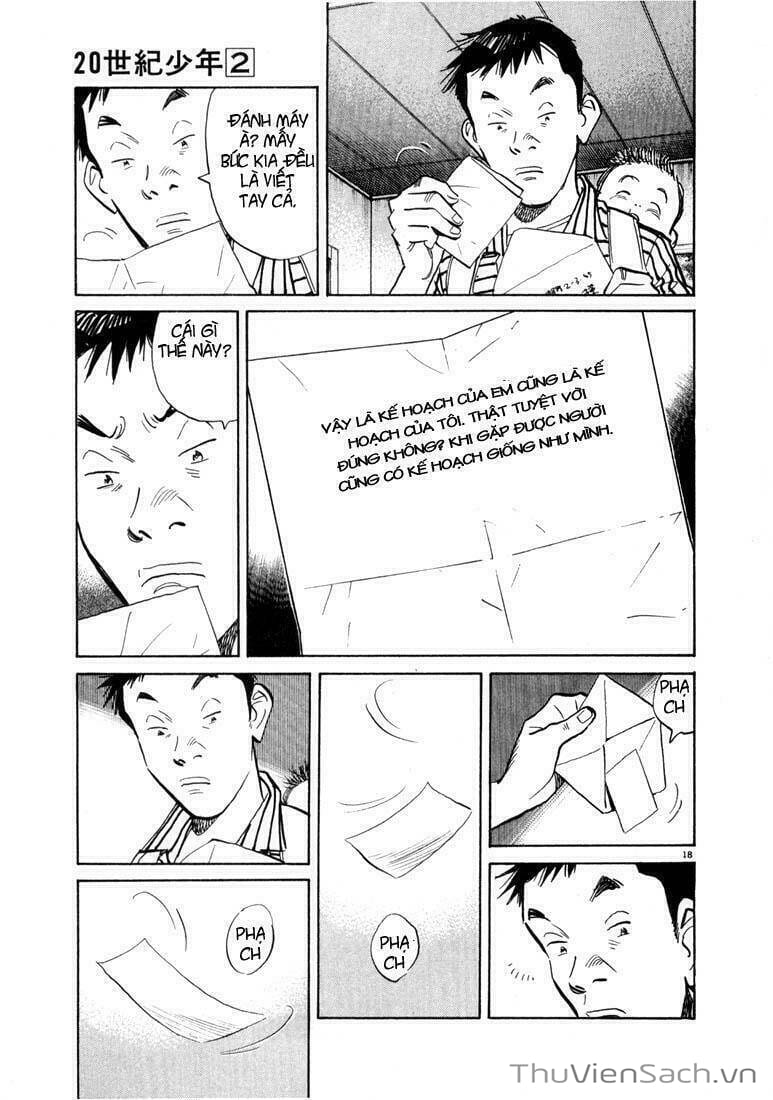 Truyện Tranh Những Chàng Trai Thế Kỉ 20 trang 2