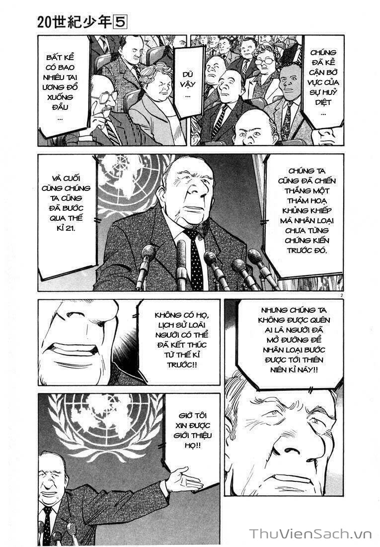 Truyện Tranh Những Chàng Trai Thế Kỉ 20 trang 2