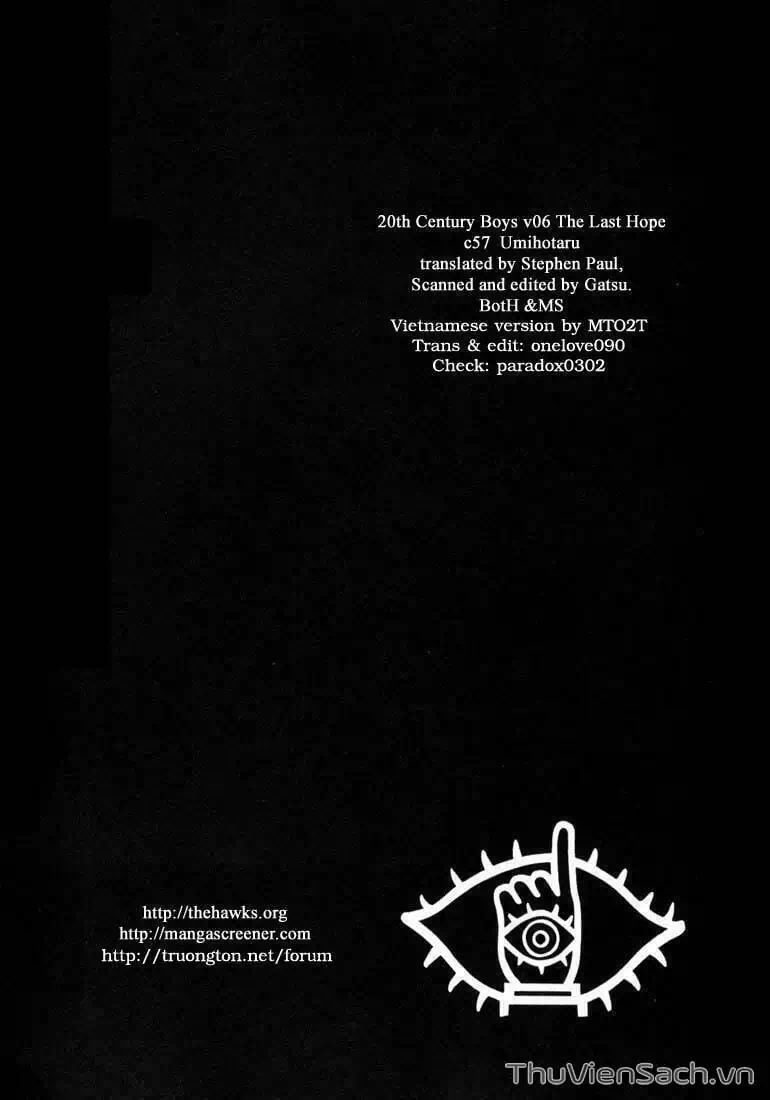 Truyện Tranh Những Chàng Trai Thế Kỉ 20 - 20Th Century Boys trang 2