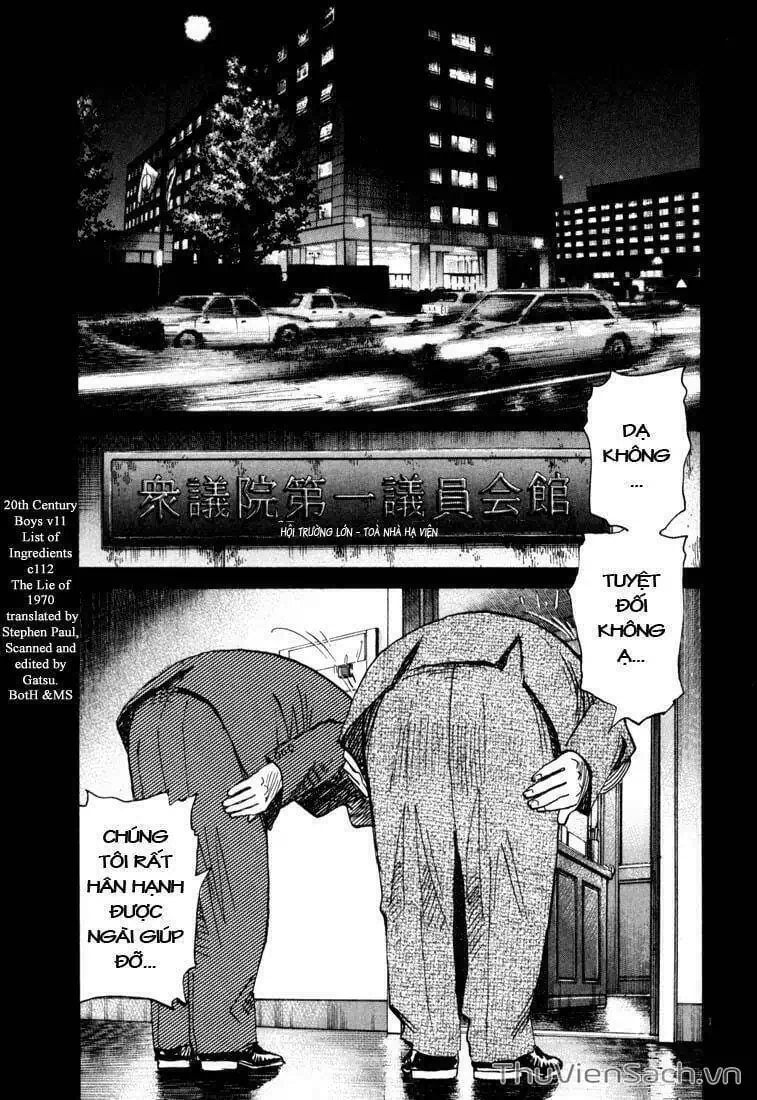 Truyện Tranh Những Chàng Trai Thế Kỉ 20 - 20Th Century Boys trang 2