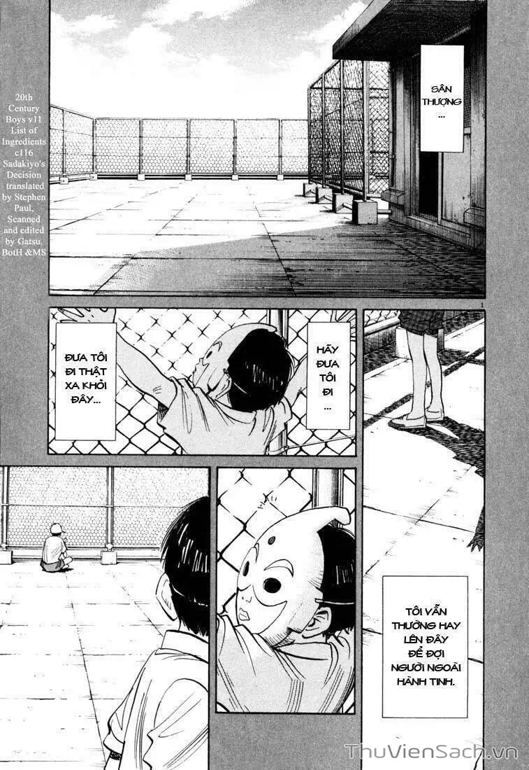 Truyện Tranh Những Chàng Trai Thế Kỉ 20 - 20Th Century Boys trang 2