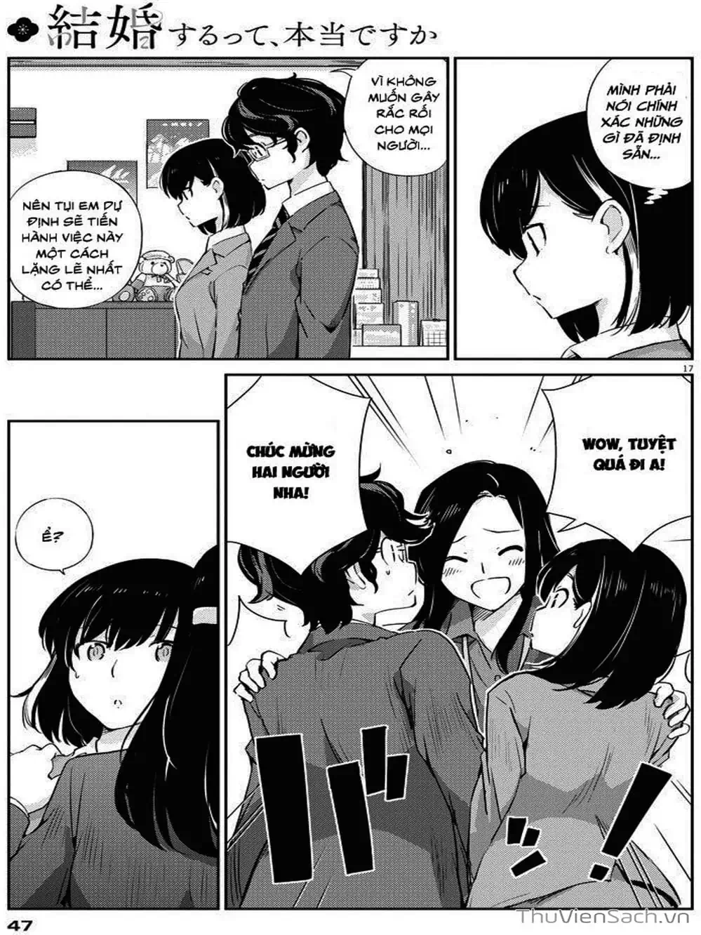 Truyện Tranh Chúng Ta Sẽ Kết Hôn Thật Sao? - 365 Days To The Wedding trang 3