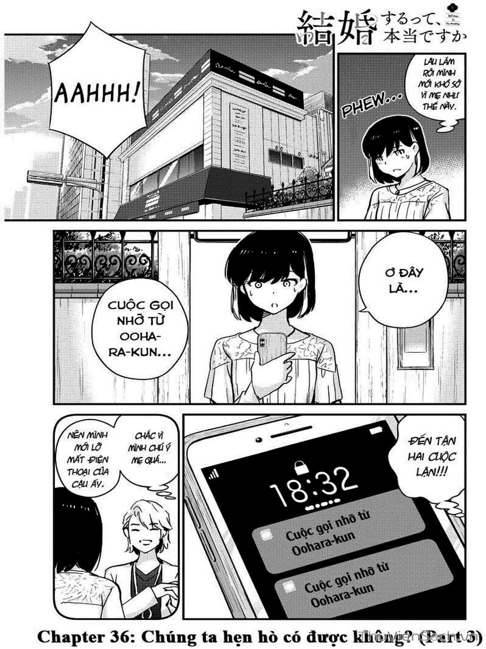 Truyện Tranh Chúng Ta Sẽ Kết Hôn Thật Sao? - 365 Days To The Wedding trang 3