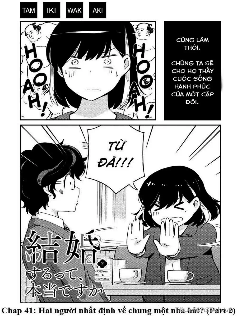 Truyện Tranh Chúng Ta Sẽ Kết Hôn Thật Sao? - 365 Days To The Wedding trang 3