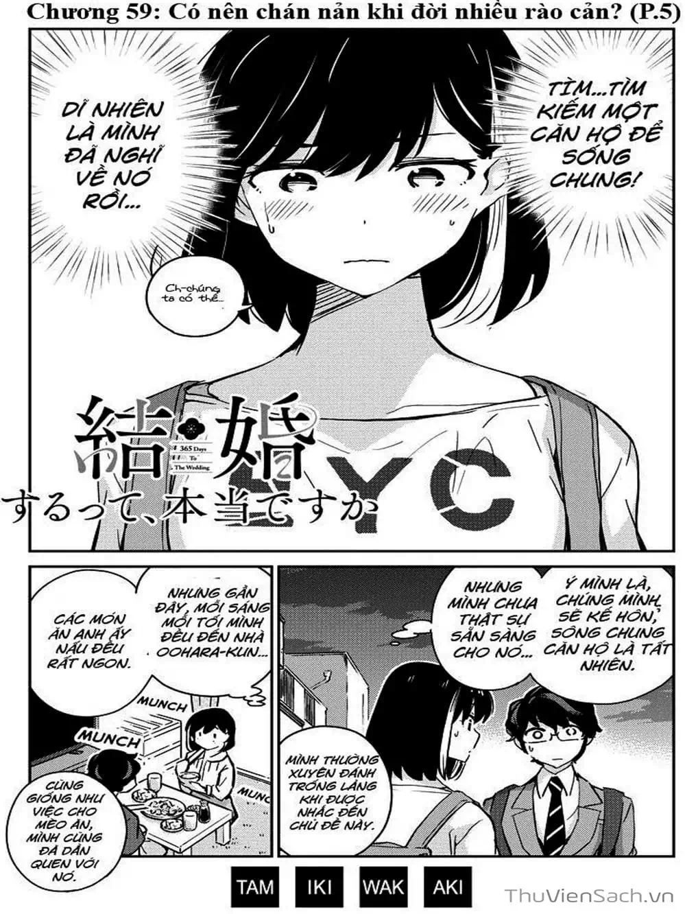 Truyện Tranh Chúng Ta Sẽ Kết Hôn Thật Sao? - 365 Days To The Wedding trang 3
