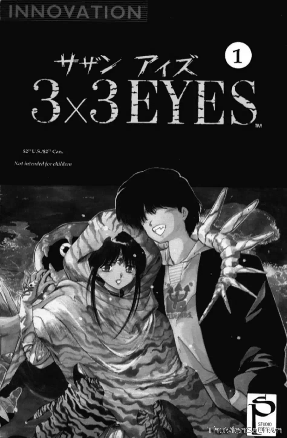 Truyện Tranh Cô Bé Ba Mắt - 3X3 Eyes trang 6