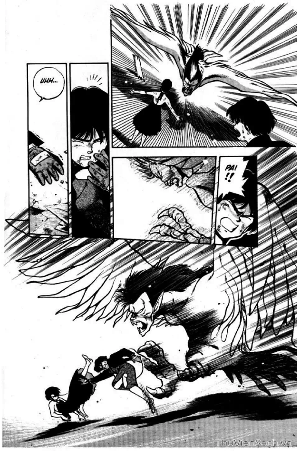 Truyện Tranh Cô Bé Ba Mắt - 3X3 Eyes trang 6