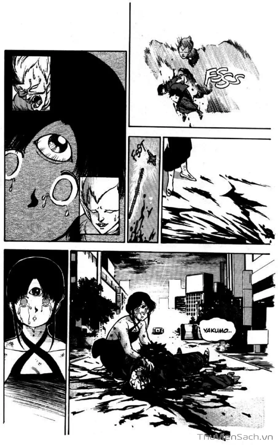 Truyện Tranh Cô Bé Ba Mắt - 3X3 Eyes trang 6