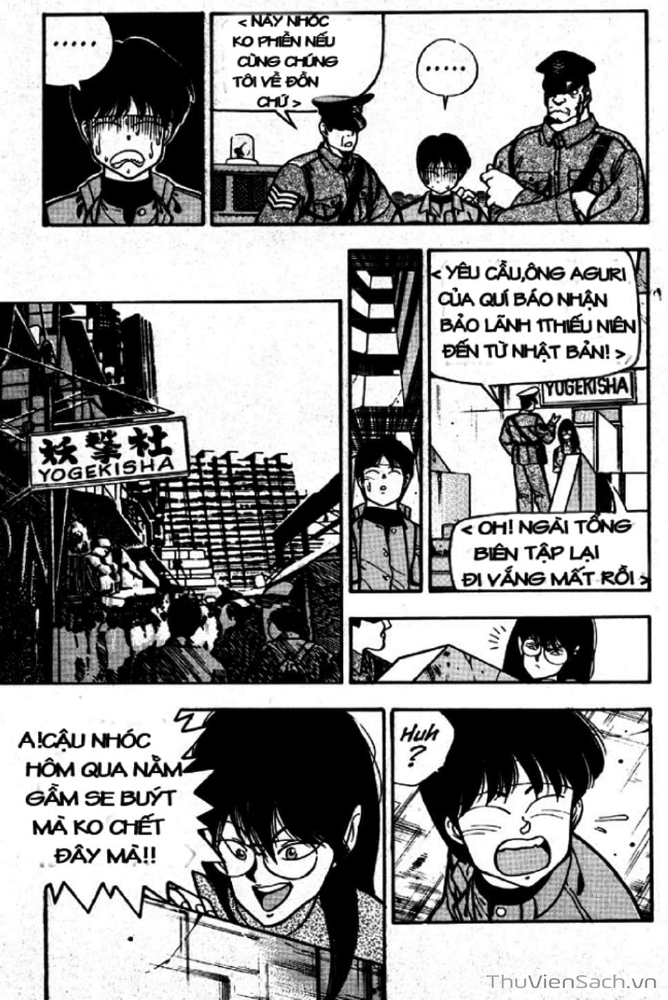 Truyện Tranh Cô Bé Ba Mắt - 3X3 Eyes trang 6