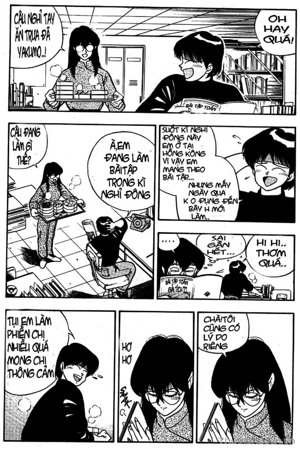 Truyện Tranh Cô Bé Ba Mắt - 3X3 Eyes trang 6