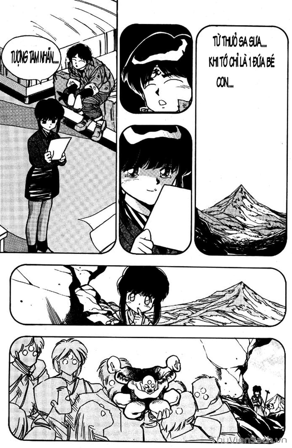 Truyện Tranh Cô Bé Ba Mắt - 3X3 Eyes trang 6