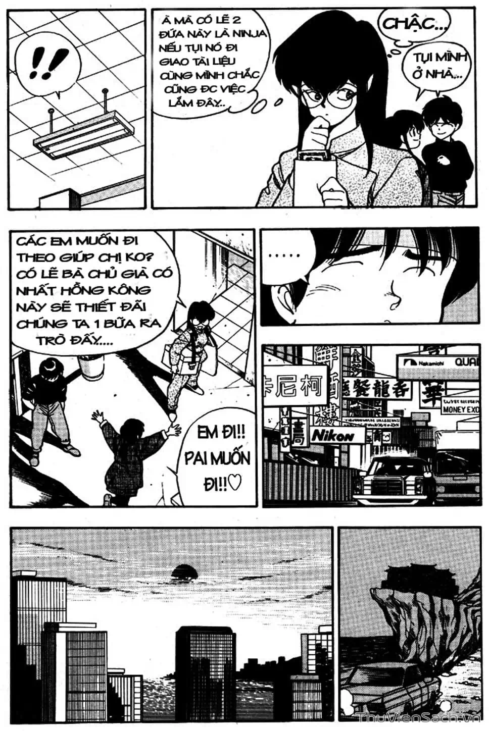 Truyện Tranh Cô Bé Ba Mắt - 3X3 Eyes trang 6