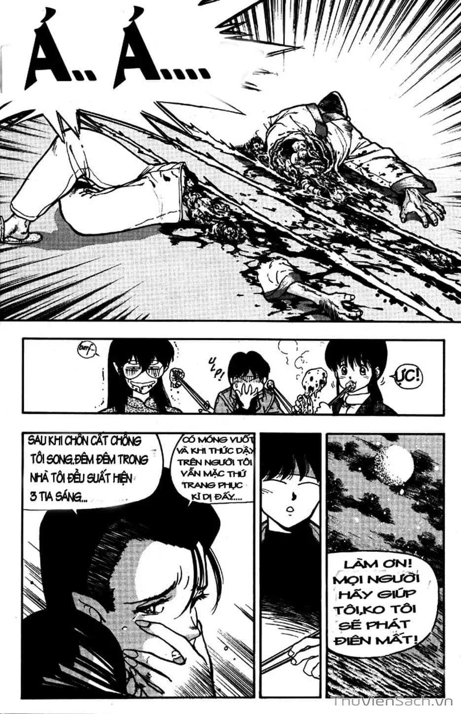 Truyện Tranh Cô Bé Ba Mắt - 3X3 Eyes trang 6