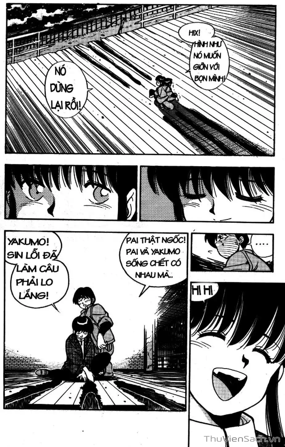 Truyện Tranh Cô Bé Ba Mắt - 3X3 Eyes trang 6