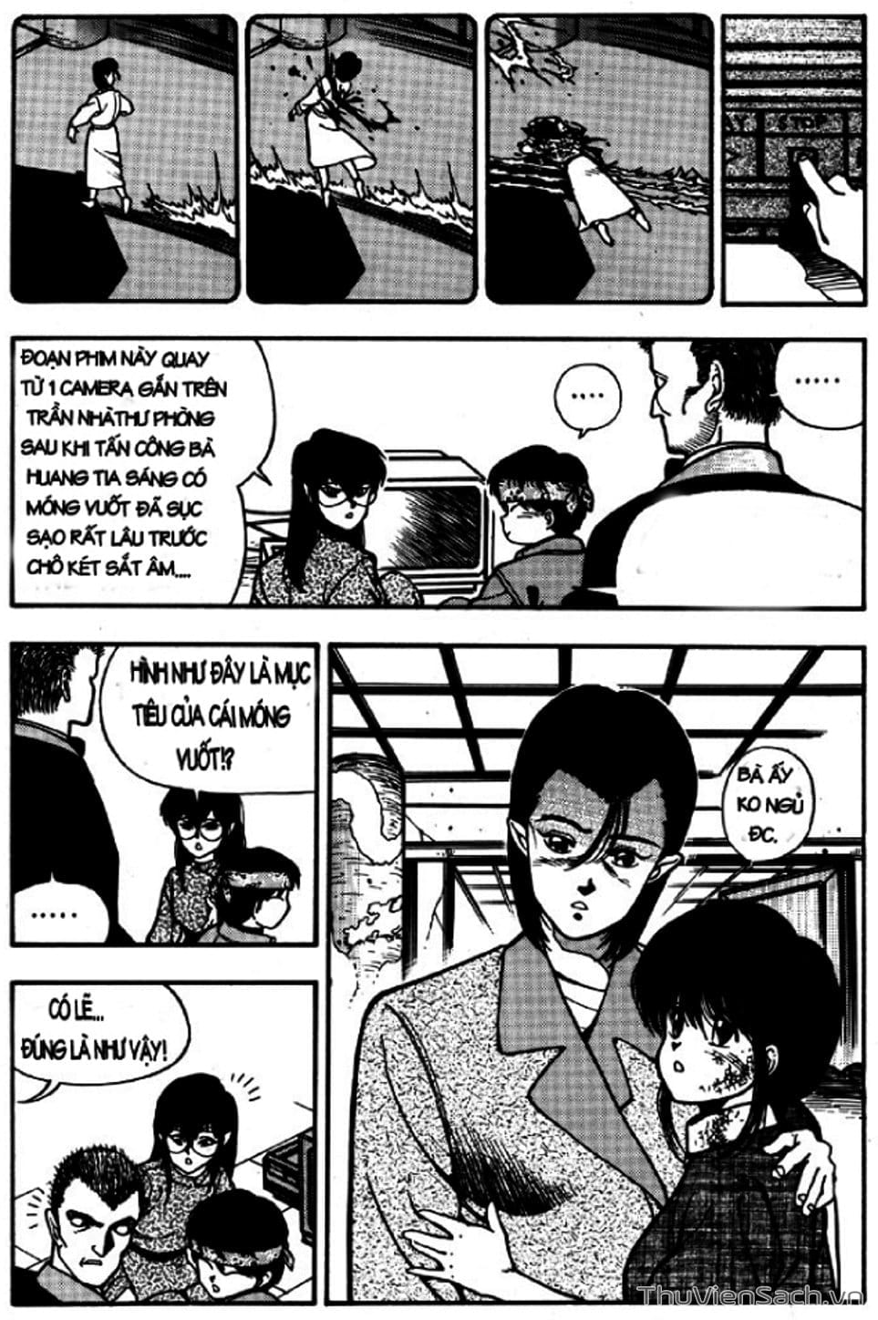 Truyện Tranh Cô Bé Ba Mắt - 3X3 Eyes trang 6