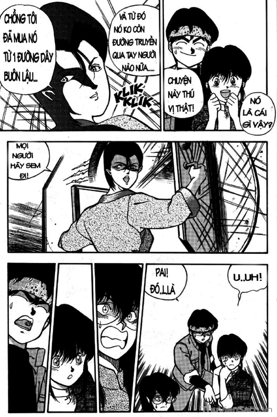 Truyện Tranh Cô Bé Ba Mắt - 3X3 Eyes trang 6