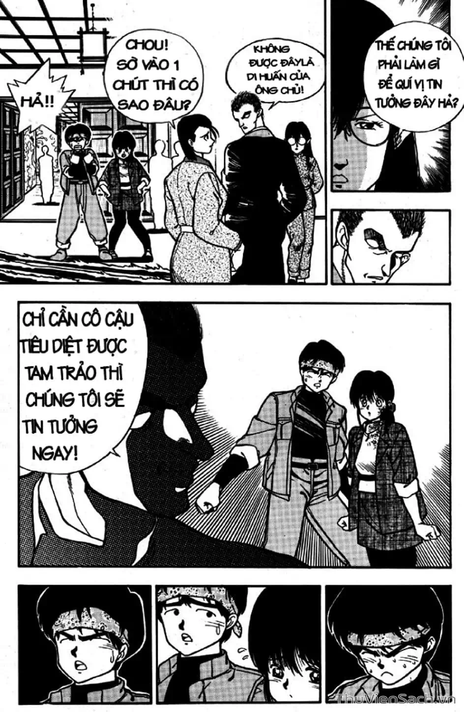 Truyện Tranh Cô Bé Ba Mắt - 3X3 Eyes trang 6