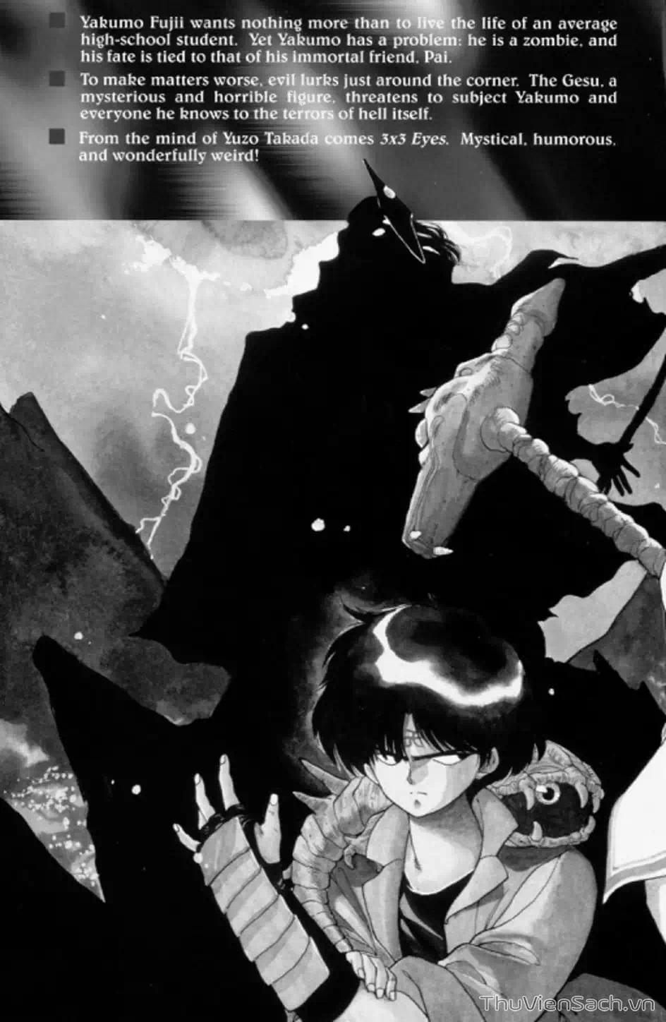 Truyện Tranh Cô Bé Ba Mắt - 3X3 Eyes trang 6