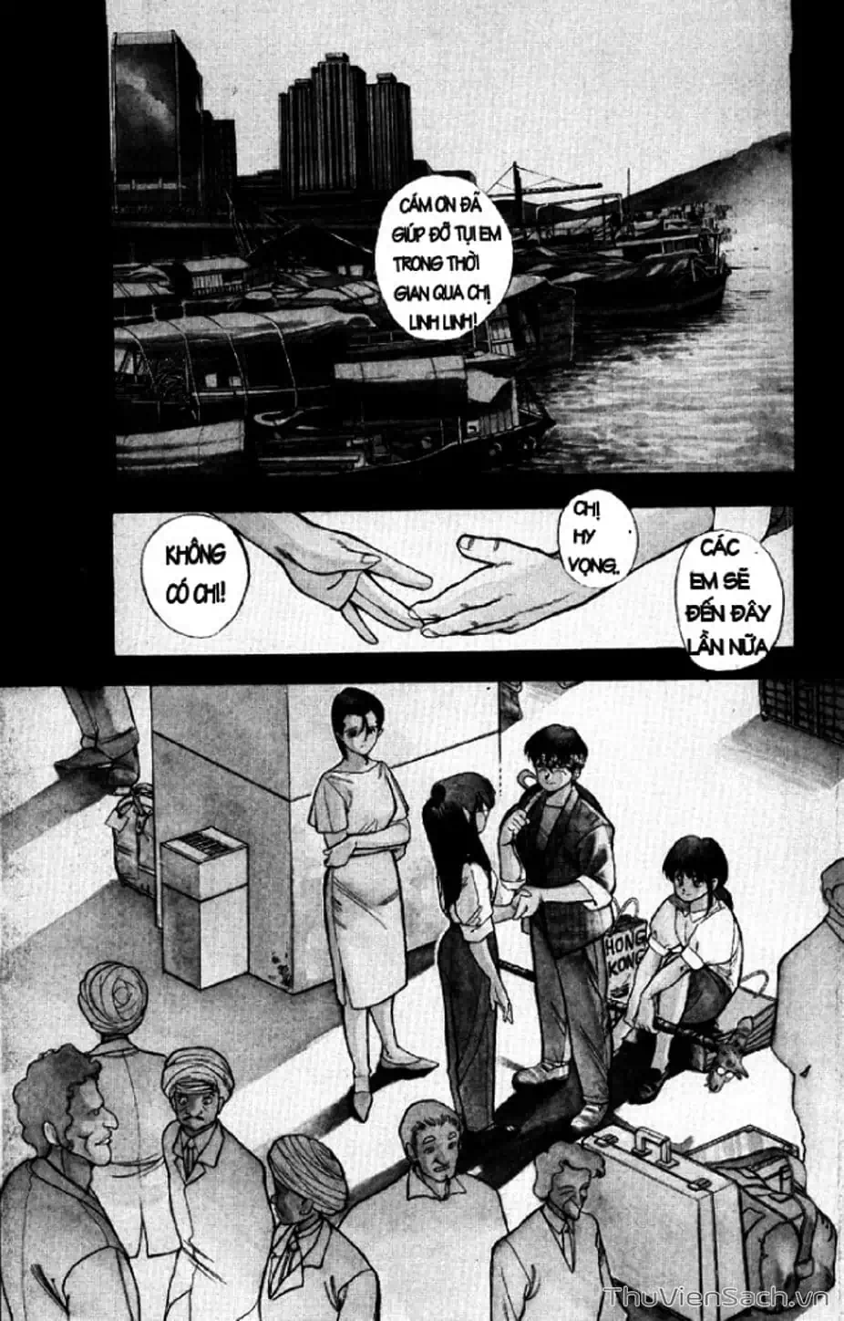 Truyện Tranh Cô Bé Ba Mắt - 3X3 Eyes trang 6