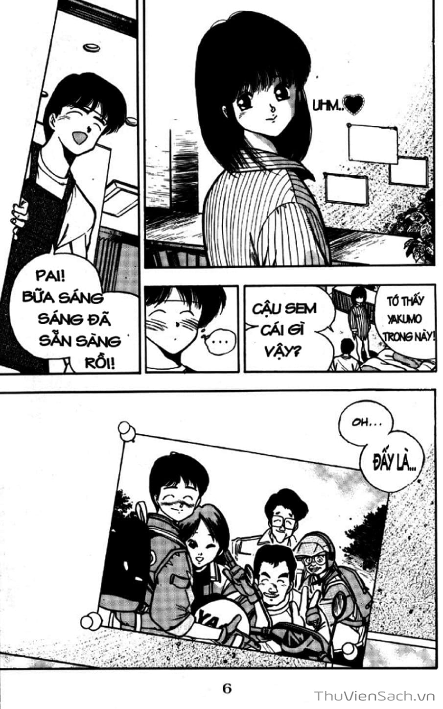 Truyện Tranh Cô Bé Ba Mắt - 3X3 Eyes trang 6