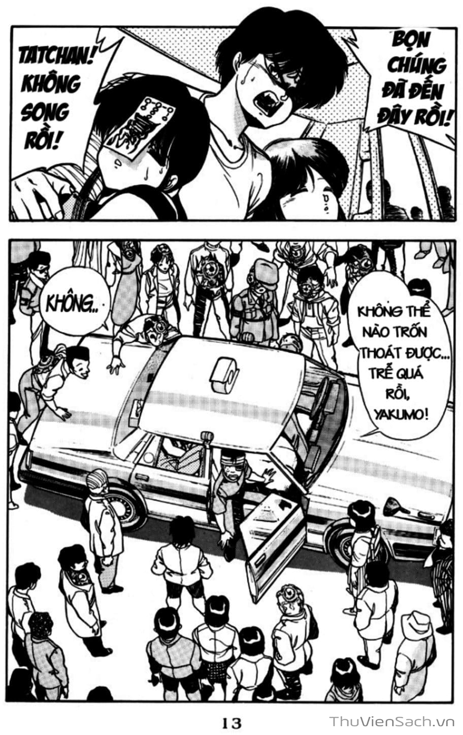 Truyện Tranh Cô Bé Ba Mắt - 3X3 Eyes trang 6