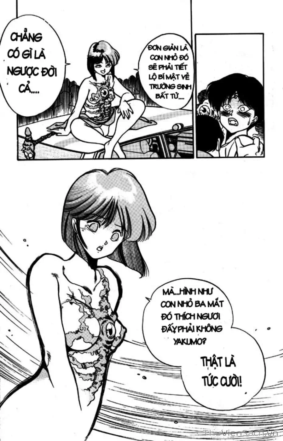 Truyện Tranh Cô Bé Ba Mắt - 3X3 Eyes trang 6