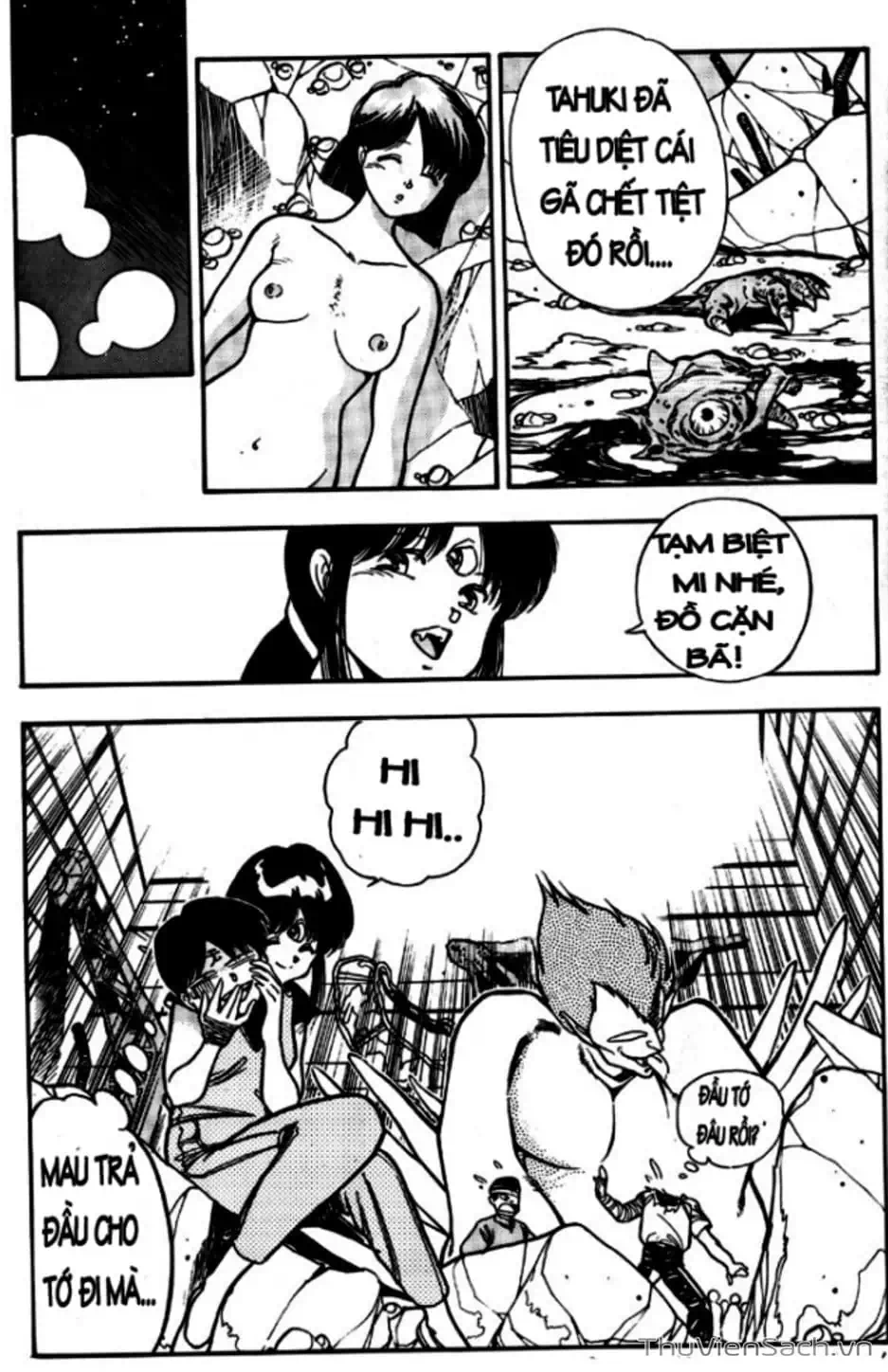 Truyện Tranh Cô Bé Ba Mắt - 3X3 Eyes trang 6