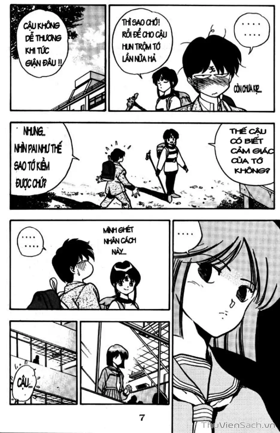 Truyện Tranh Cô Bé Ba Mắt - 3X3 Eyes trang 6