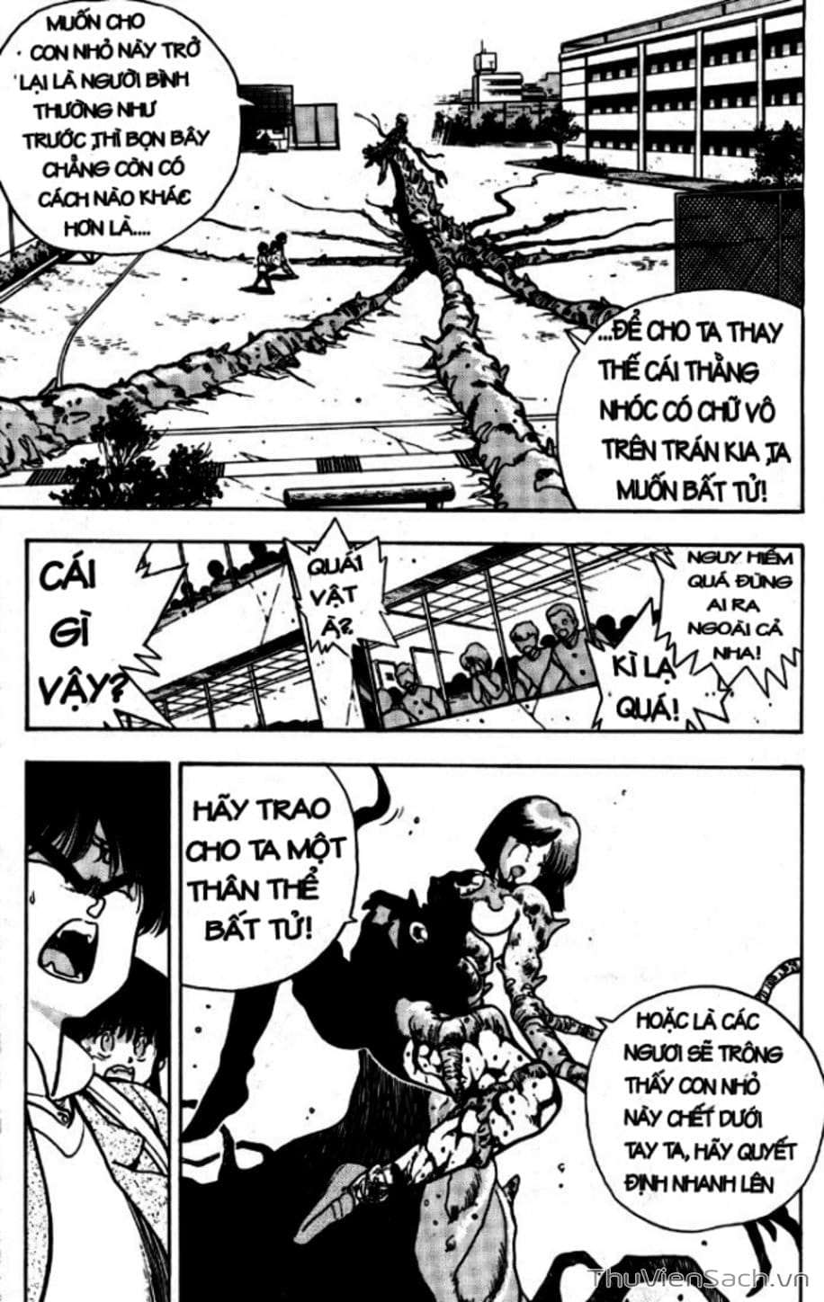 Truyện Tranh Cô Bé Ba Mắt - 3X3 Eyes trang 6