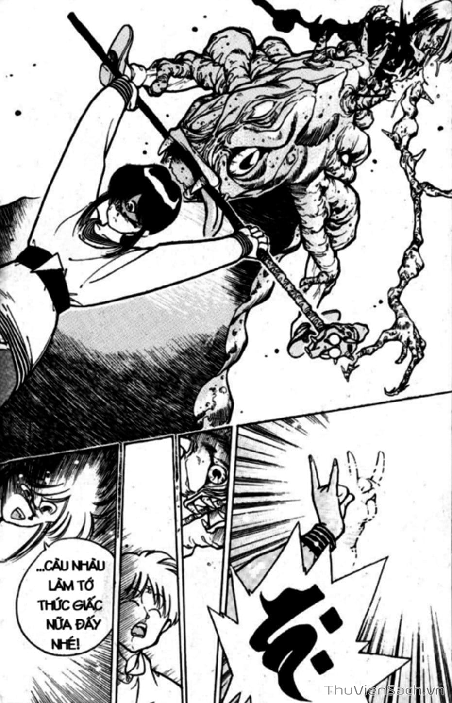 Truyện Tranh Cô Bé Ba Mắt - 3X3 Eyes trang 6