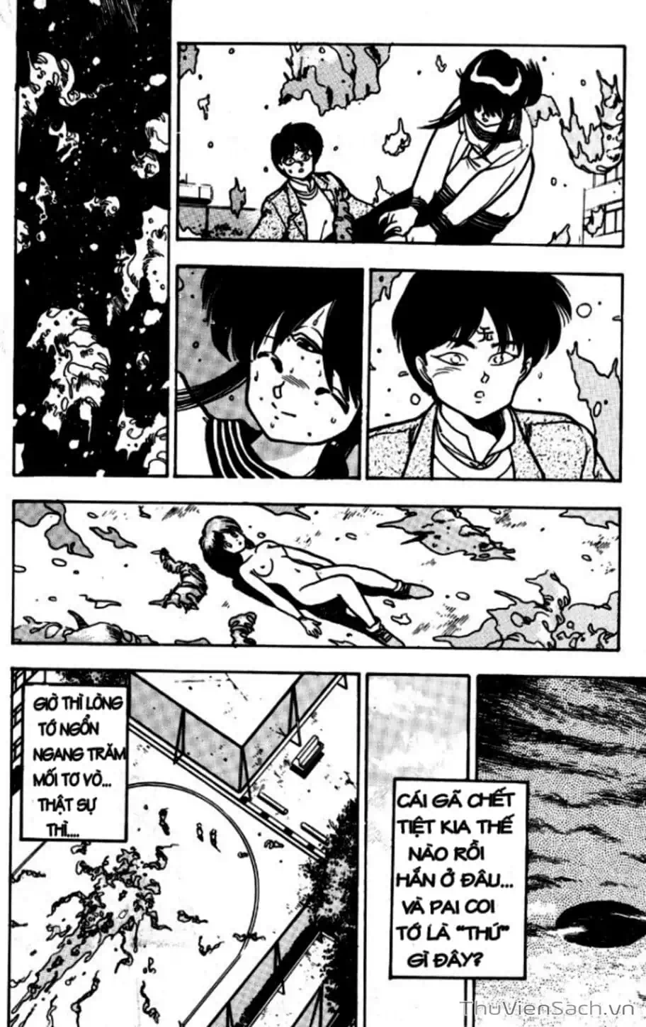 Truyện Tranh Cô Bé Ba Mắt - 3X3 Eyes trang 6