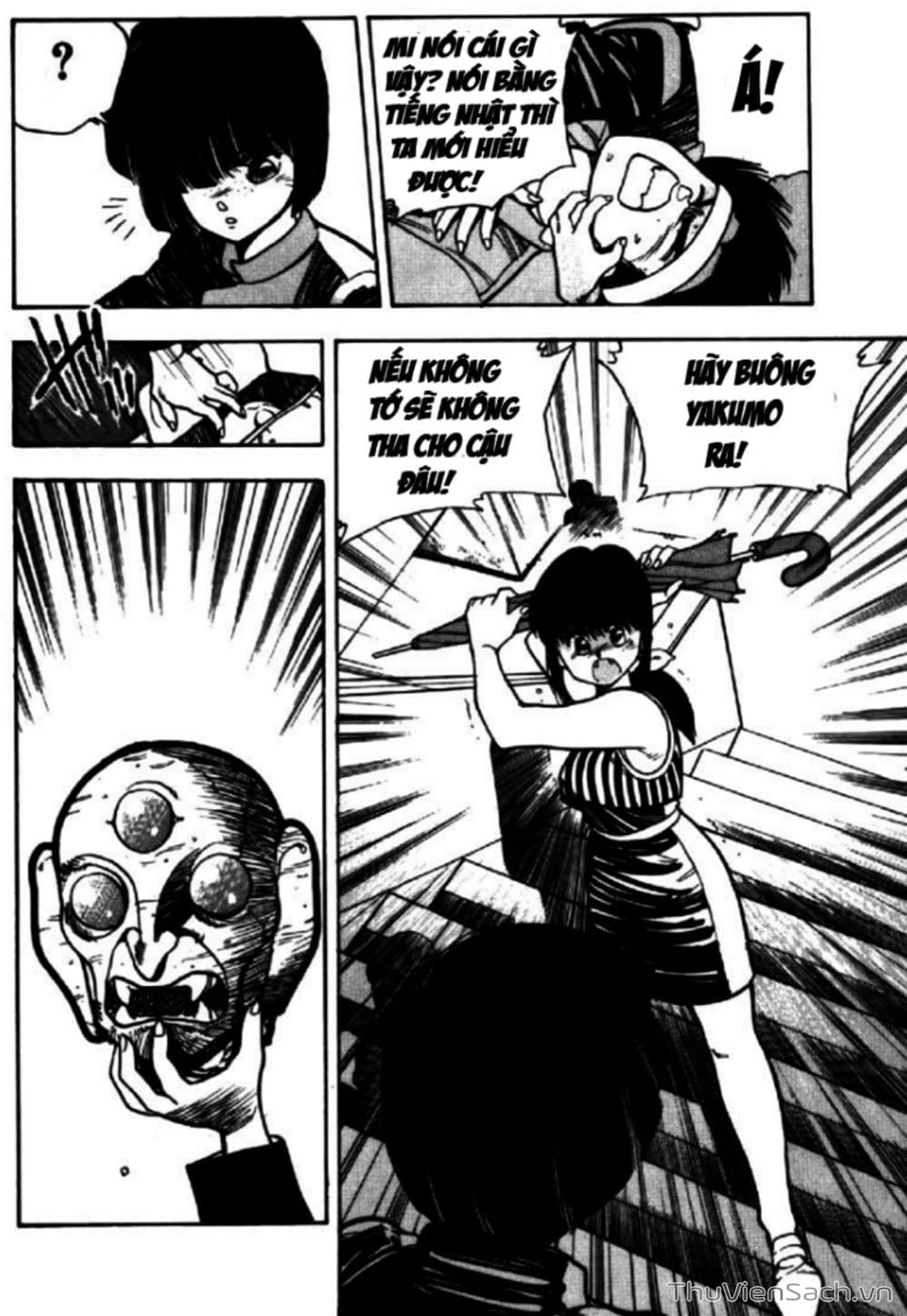 Truyện Tranh Cô Bé Ba Mắt - 3X3 Eyes trang 6