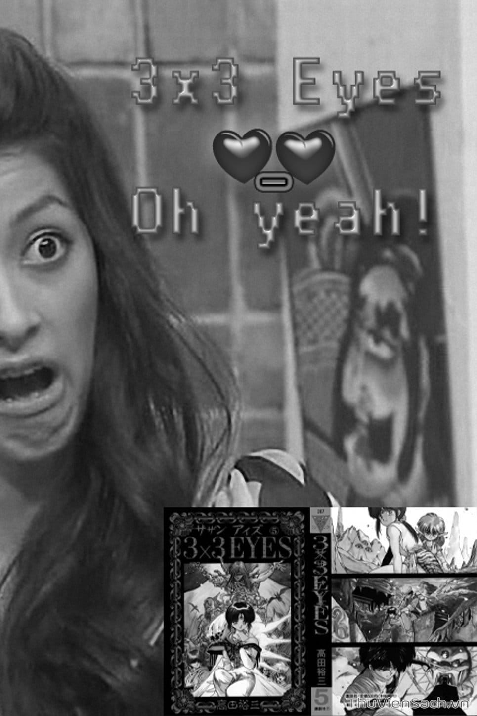 Truyện Tranh Cô Bé Ba Mắt - 3X3 Eyes trang 6