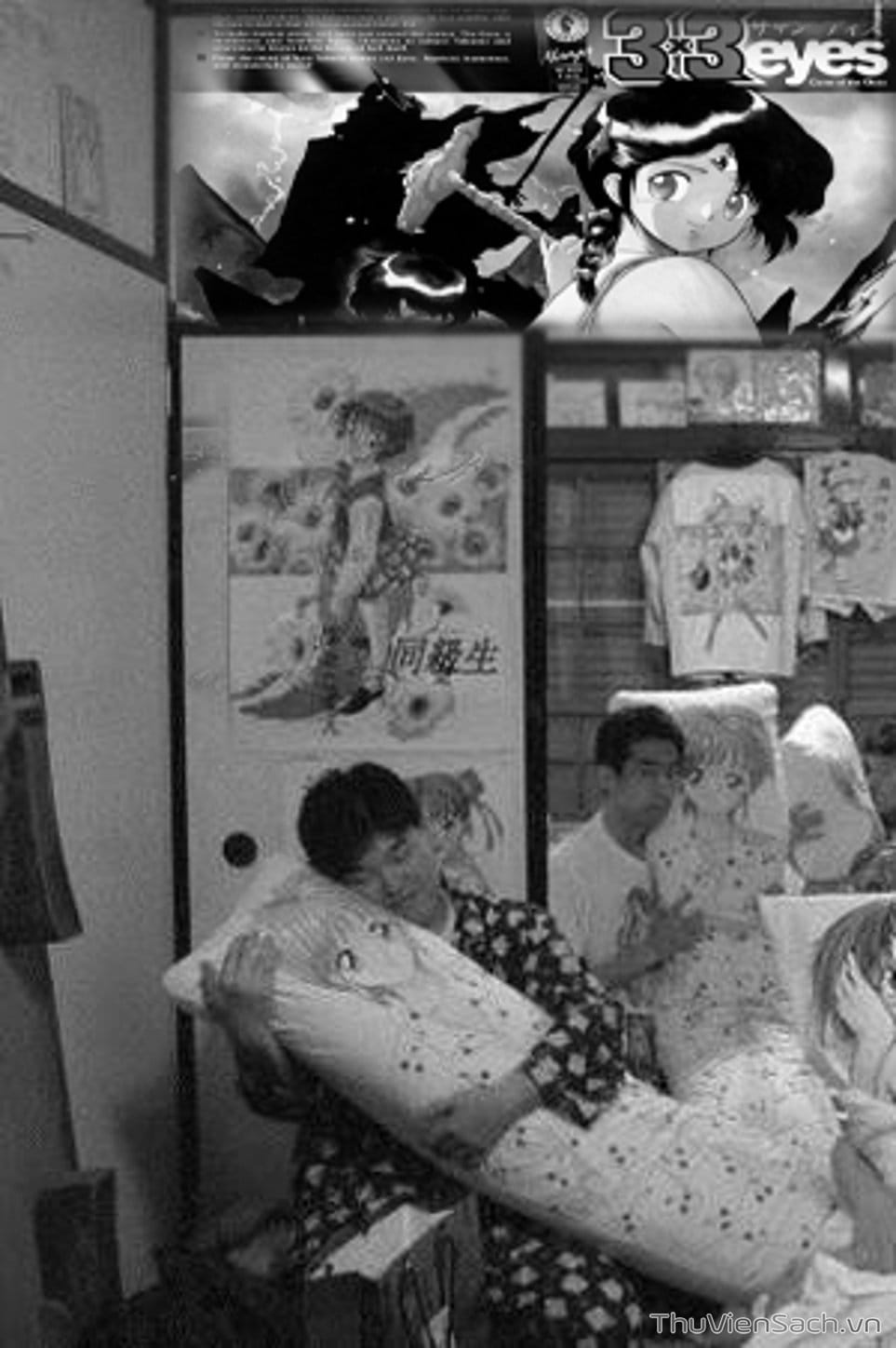 Truyện Tranh Cô Bé Ba Mắt - 3X3 Eyes trang 6