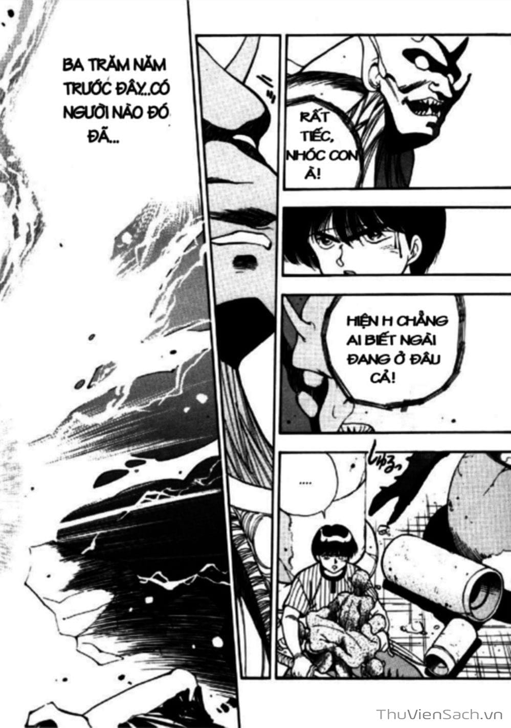 Truyện Tranh Cô Bé Ba Mắt - 3X3 Eyes trang 6