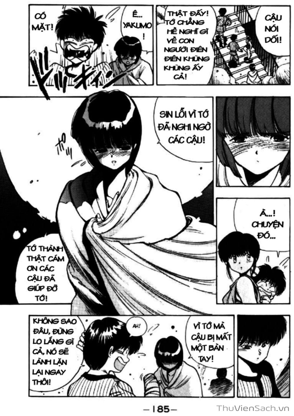 Truyện Tranh Cô Bé Ba Mắt - 3X3 Eyes trang 6