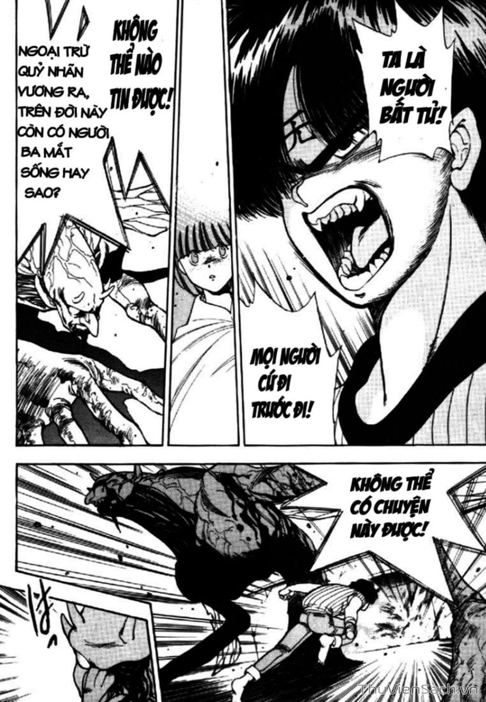 Truyện Tranh Cô Bé Ba Mắt - 3X3 Eyes trang 6