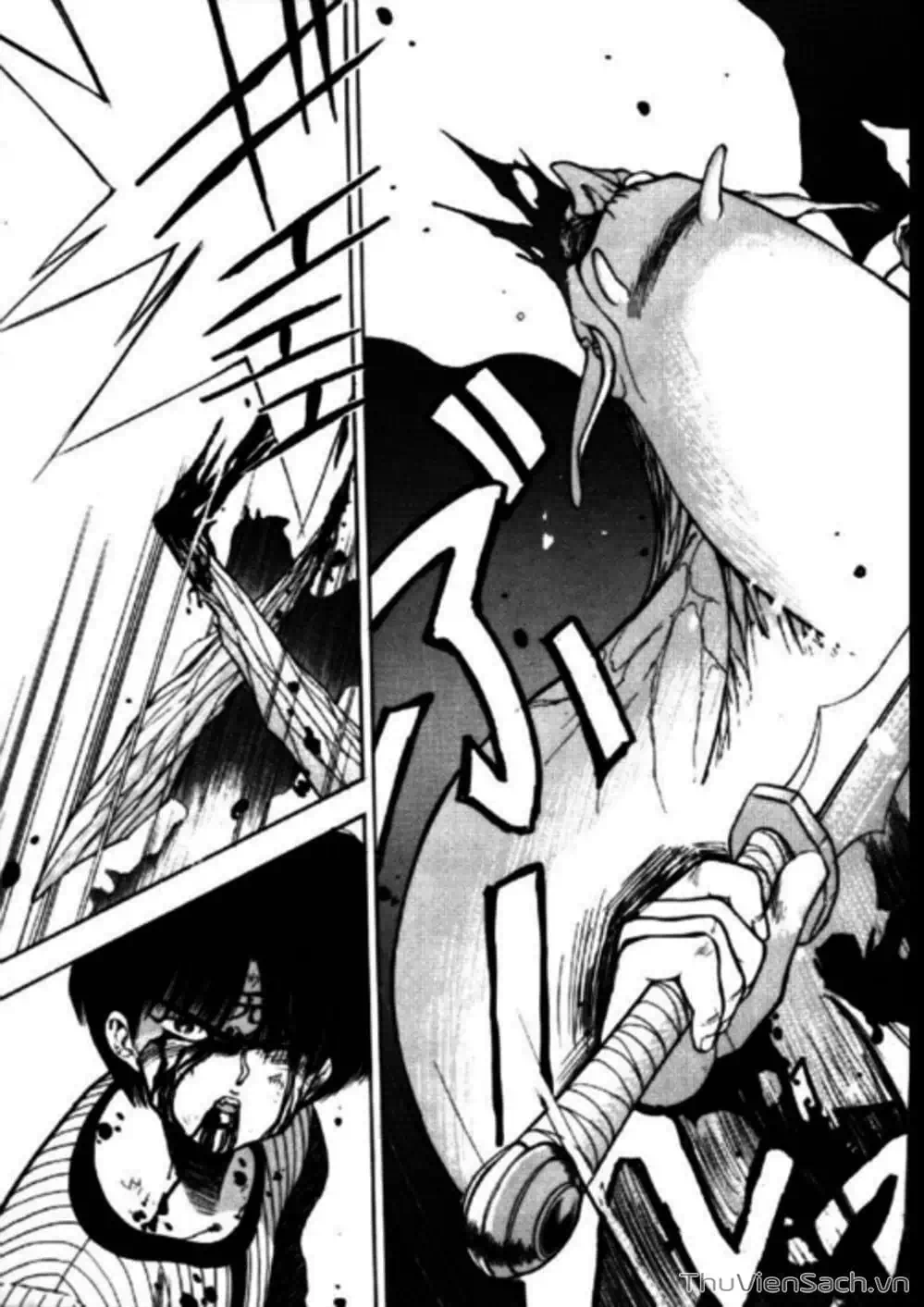 Truyện Tranh Cô Bé Ba Mắt - 3X3 Eyes trang 6