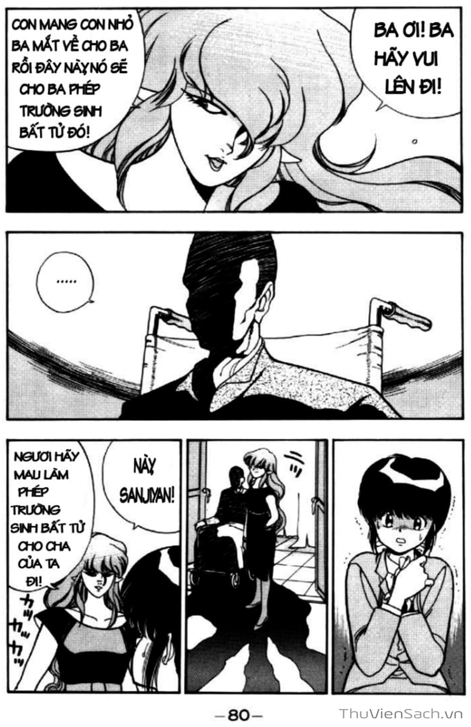 Truyện Tranh Cô Bé Ba Mắt - 3X3 Eyes trang 6