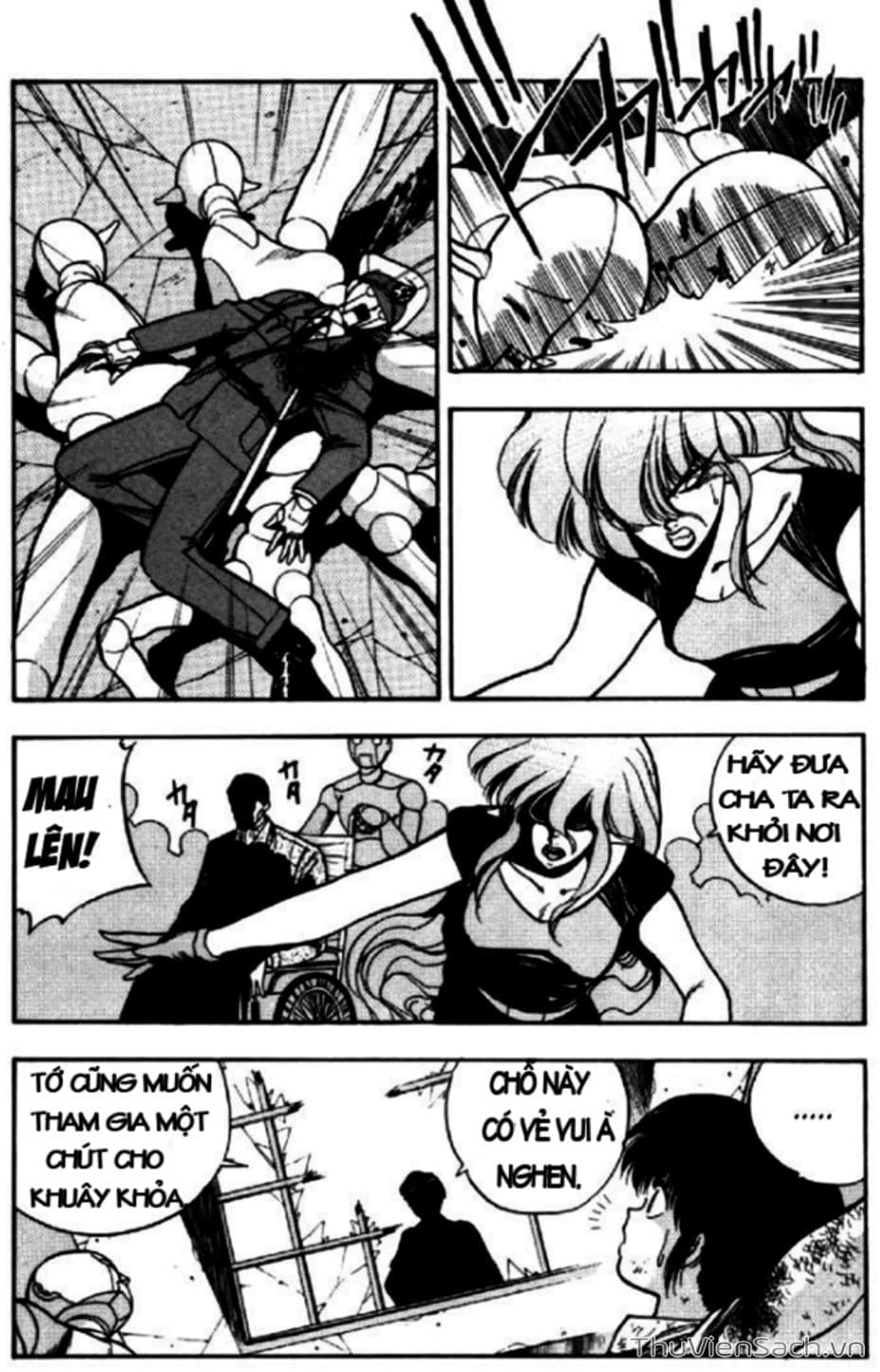 Truyện Tranh Cô Bé Ba Mắt - 3X3 Eyes trang 6