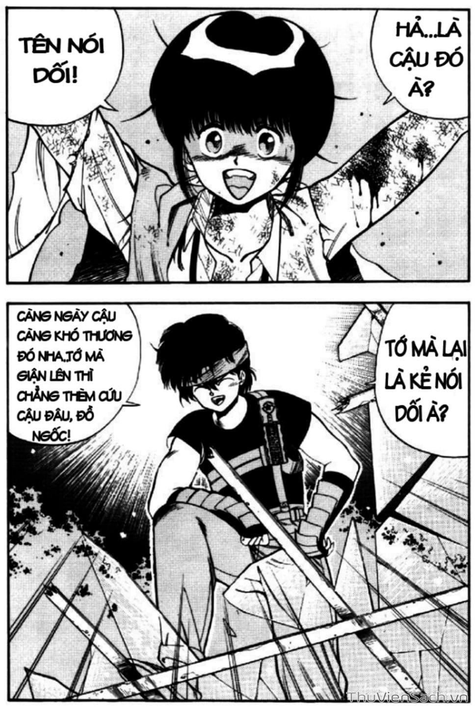 Truyện Tranh Cô Bé Ba Mắt - 3X3 Eyes trang 6