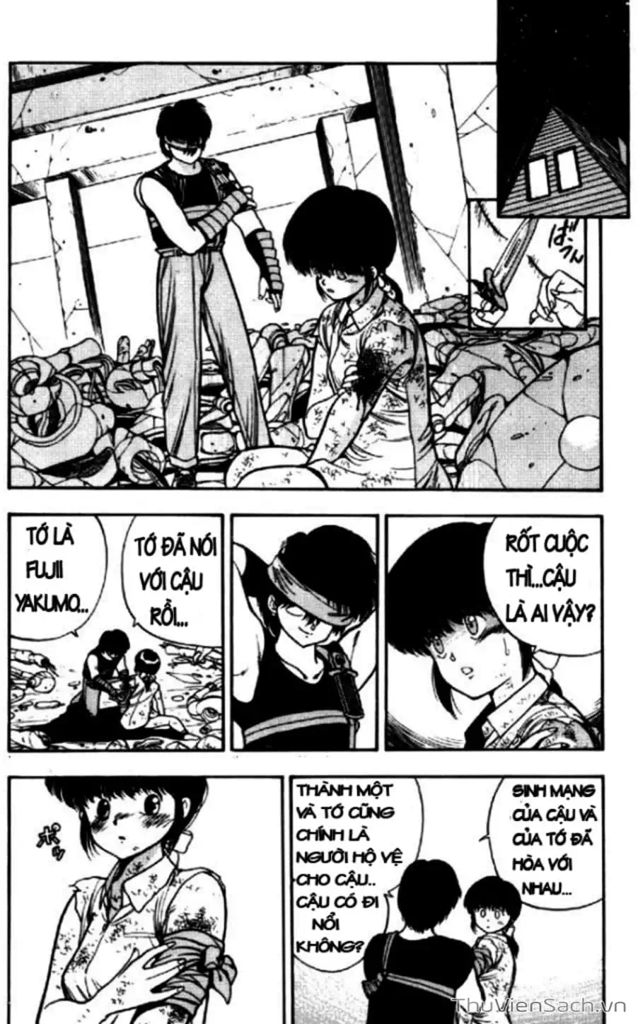 Truyện Tranh Cô Bé Ba Mắt - 3X3 Eyes trang 6