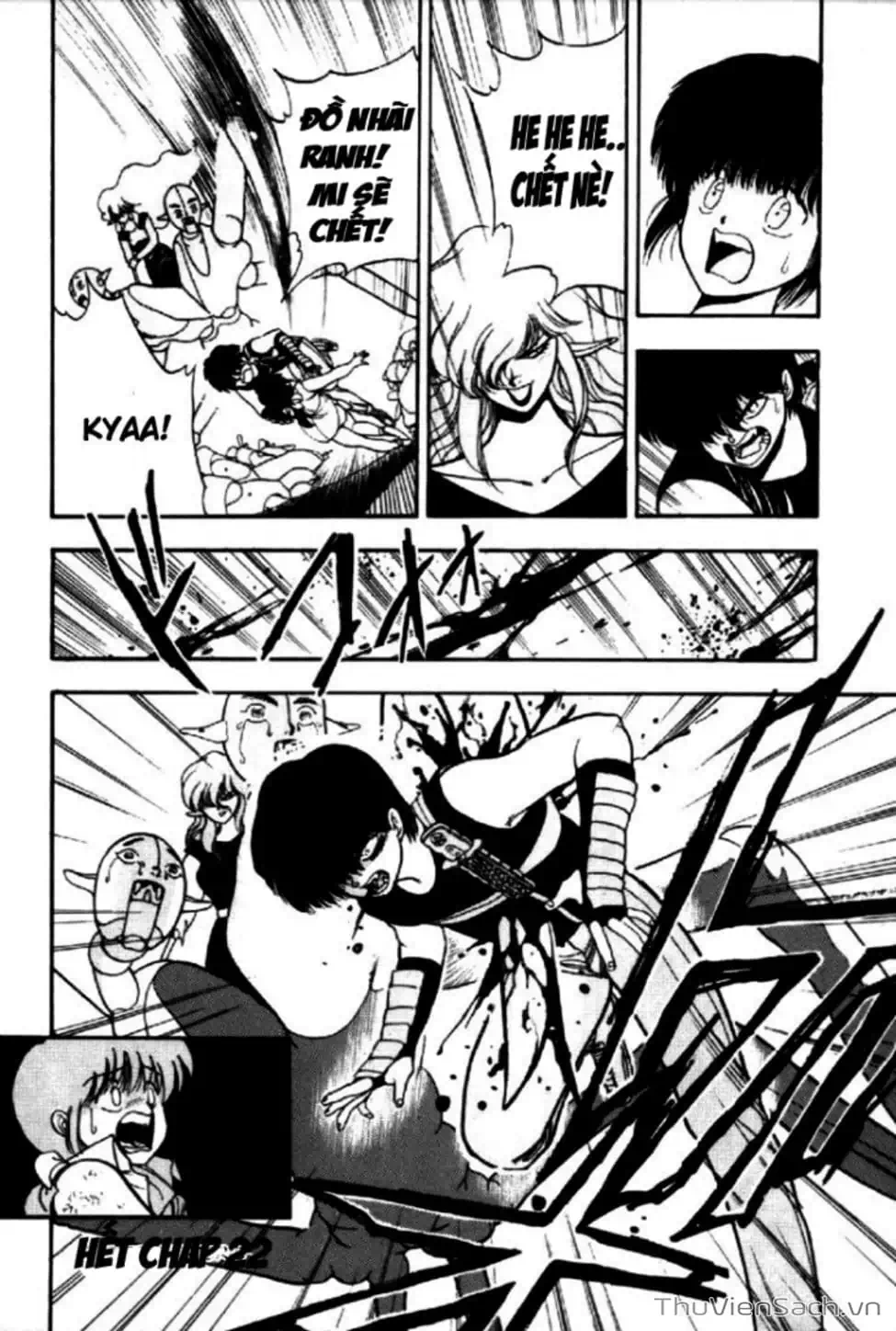 Truyện Tranh Cô Bé Ba Mắt - 3X3 Eyes trang 6