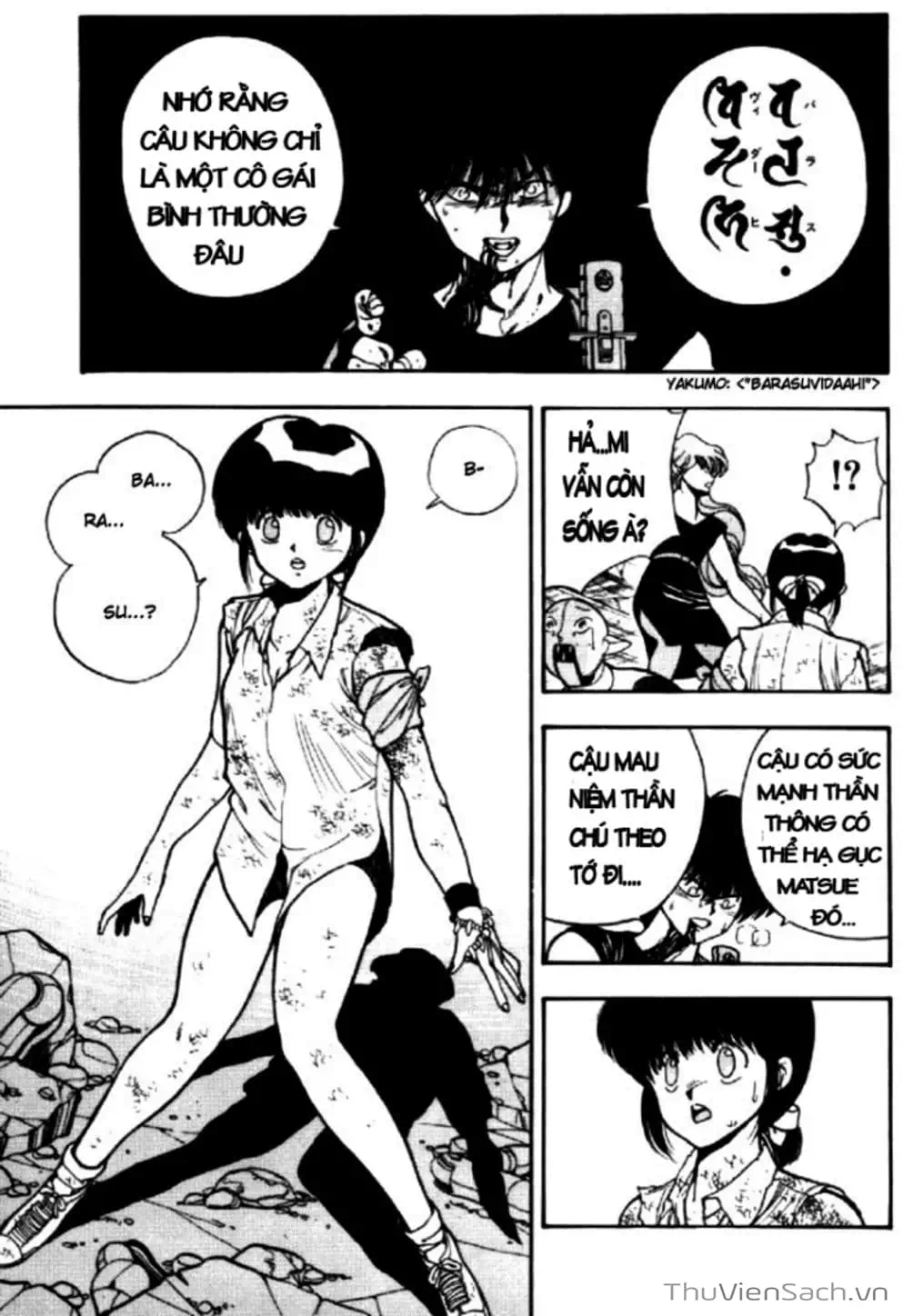 Truyện Tranh Cô Bé Ba Mắt - 3X3 Eyes trang 6