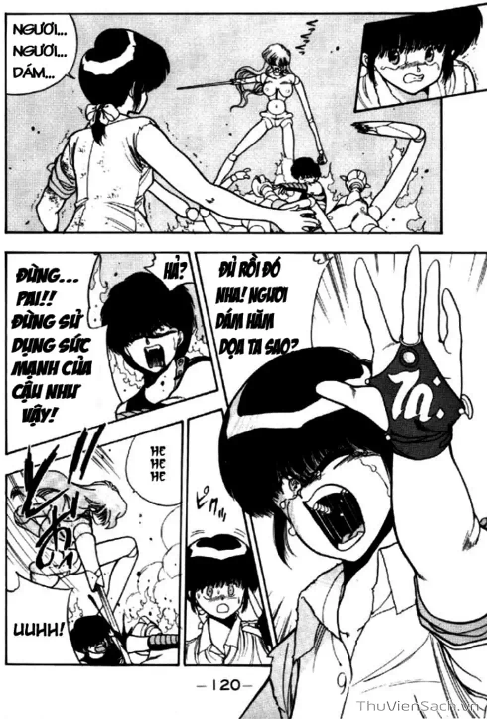 Truyện Tranh Cô Bé Ba Mắt - 3X3 Eyes trang 6