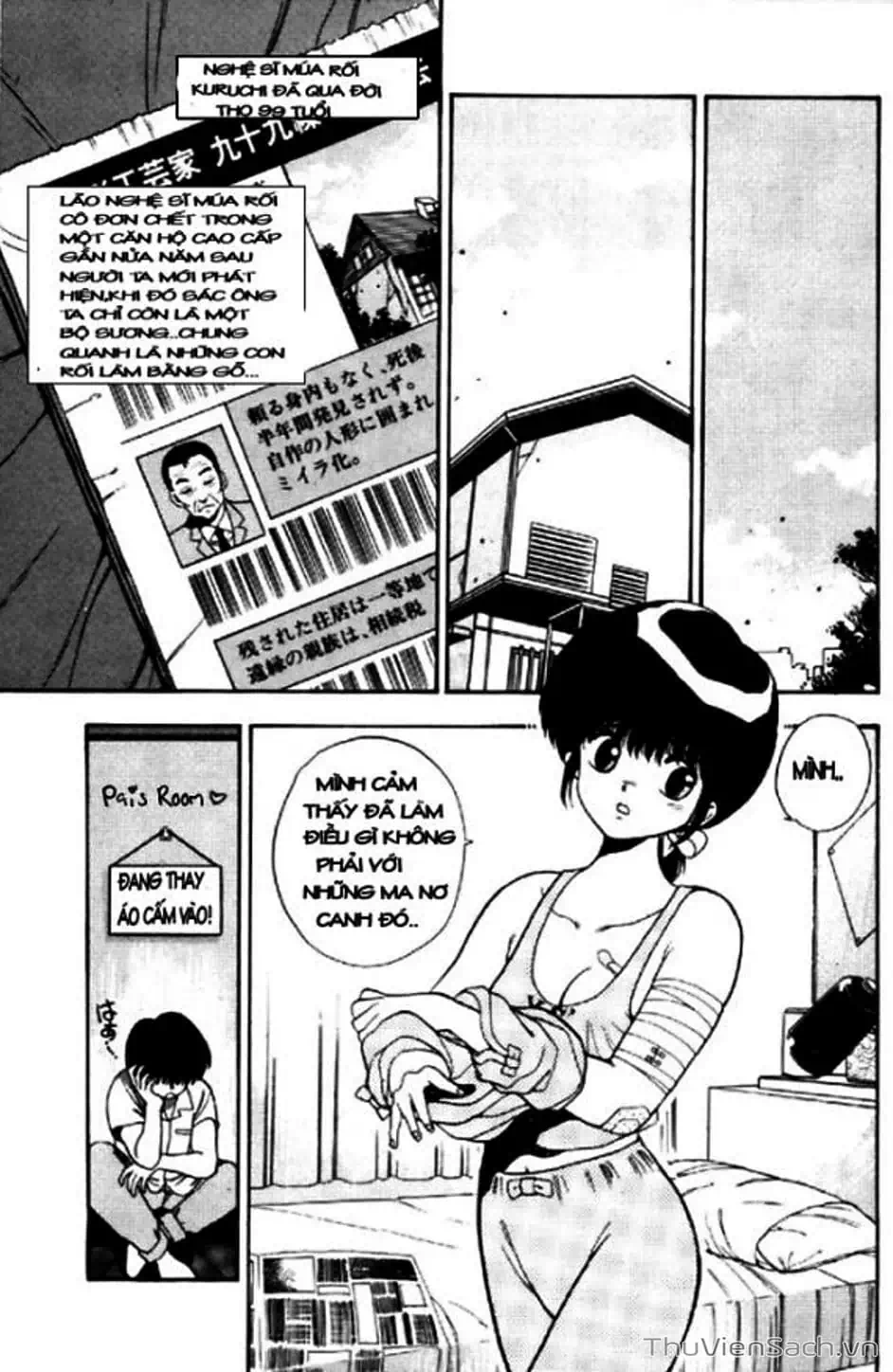 Truyện Tranh Cô Bé Ba Mắt - 3X3 Eyes trang 6