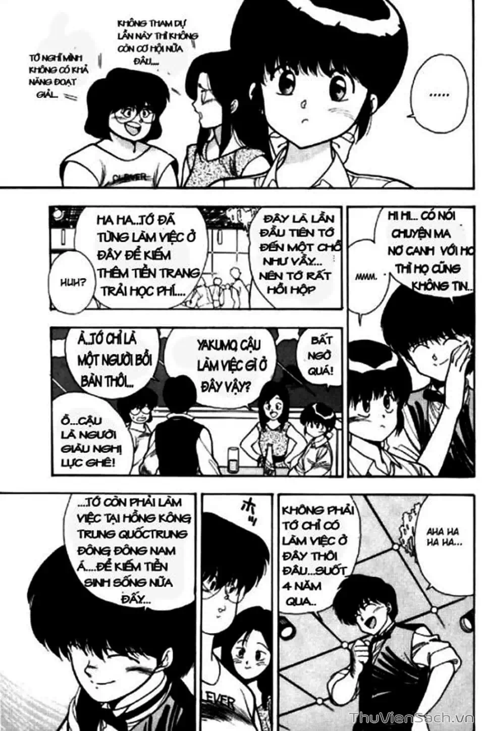 Truyện Tranh Cô Bé Ba Mắt - 3X3 Eyes trang 6