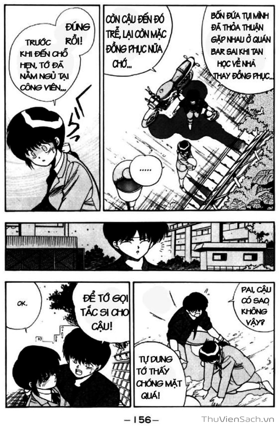 Truyện Tranh Cô Bé Ba Mắt - 3X3 Eyes trang 6